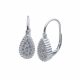Aretes Cierre Frances Con Piedras