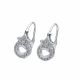 Aretes Cierre Frances Con Piedras