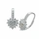 Aretes Cierre Frances Con Piedras