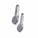 Aretes Cierre Frances Con Piedras