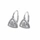 Aretes Cierre Frances Con Piedras
