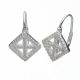 Aretes Cierre Frances Con Piedras