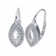 Aretes Cierre Frances Con Piedras