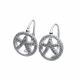 Aretes Cierre Frances Con Piedras