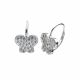 Aretes Cierre Frances Con Piedras