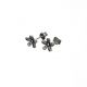 Aretes De Flor  Rodio