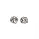 Aretes De Flor  Rodio