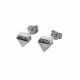 Aretes  Rodio
