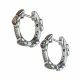 Aretes  Rodio