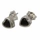 PLATA 925 Aretes Punto De Luz
