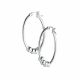 PLATA 925 Aretes Diamantados
