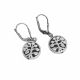 Aretes De Arbol De La Vida de Electroformatura
