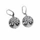 Aretes De Árbol De La Vida de Electroformatura
