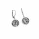 Aretes De Arbol De La Vida de Electroformatura