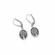 Aretes De Arbol De La Vida de Electroformatura