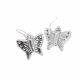Aretes De Mariposa de Electroformatura