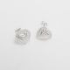 Aretes De Corazón de Electroformatura