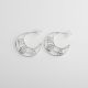 ARETES DE MEDIA DE LUNA CONDE FLOR