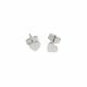 Aretes De Corazón Plano Pequeño