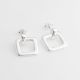 Aretes Cuadrado