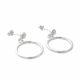 Aretes De Aro Mediano