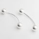 Aretes Tipo Pearcing  Bola Palito Bola