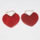 Argollas De Corazón Mediano