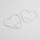 Aretes Doble De Corazón