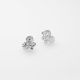 Aretes De Mariposa Triple Diamantados
