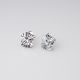 Aretes Corona Triple Diamantados
