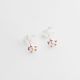 Aretes De Flor de Niña Esmaltados