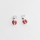 Aretes Mariquita de Niña Esmaltados