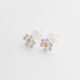 Aretes De Flor de Niña Esmaltados