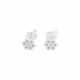 Aretes De Flor de Niña Esmaltados