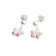 Aretes De Mariposa Colgante de Niña Esmaltados