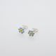 Aretes De Flor de Niña Esmaltados