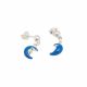 Aretes De Luna de Niña Esmaltados