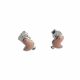 Aretes Ave de Niña Esmaltados