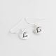 Aretes Letra J