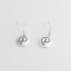 Aretes Letra P
