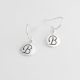 Aretes Letra B