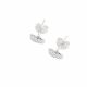 Aretes De Dados Diamantados