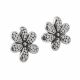 Aretes  De Flor de Electroformatura