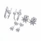 Aretes Con Piedras Y con Perlas