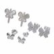 Aretes Set Diseños Variados con Perlas