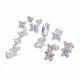 Aretes Set Diseños Variados con Perlas