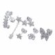 Aretes Set Diseños Variados con Perlas