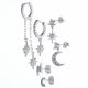 Aretes Set Diseños Variados con Perlas