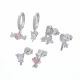 Aretes Set Diseños Variados con Perlas
