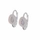 Aretes Con Cierre Frances